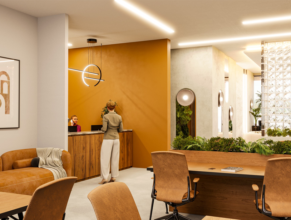 Coworking-space-with-library